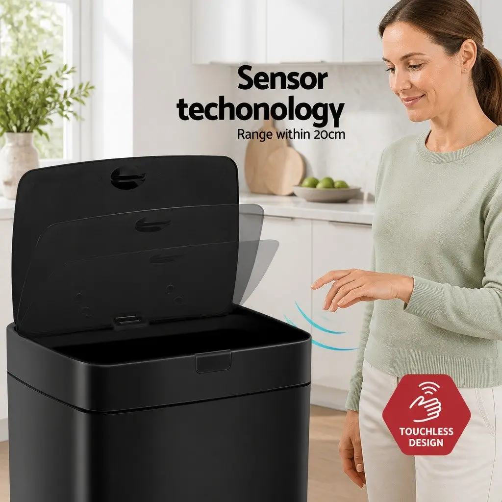 45L Hands-Free Motion Sensor Bin