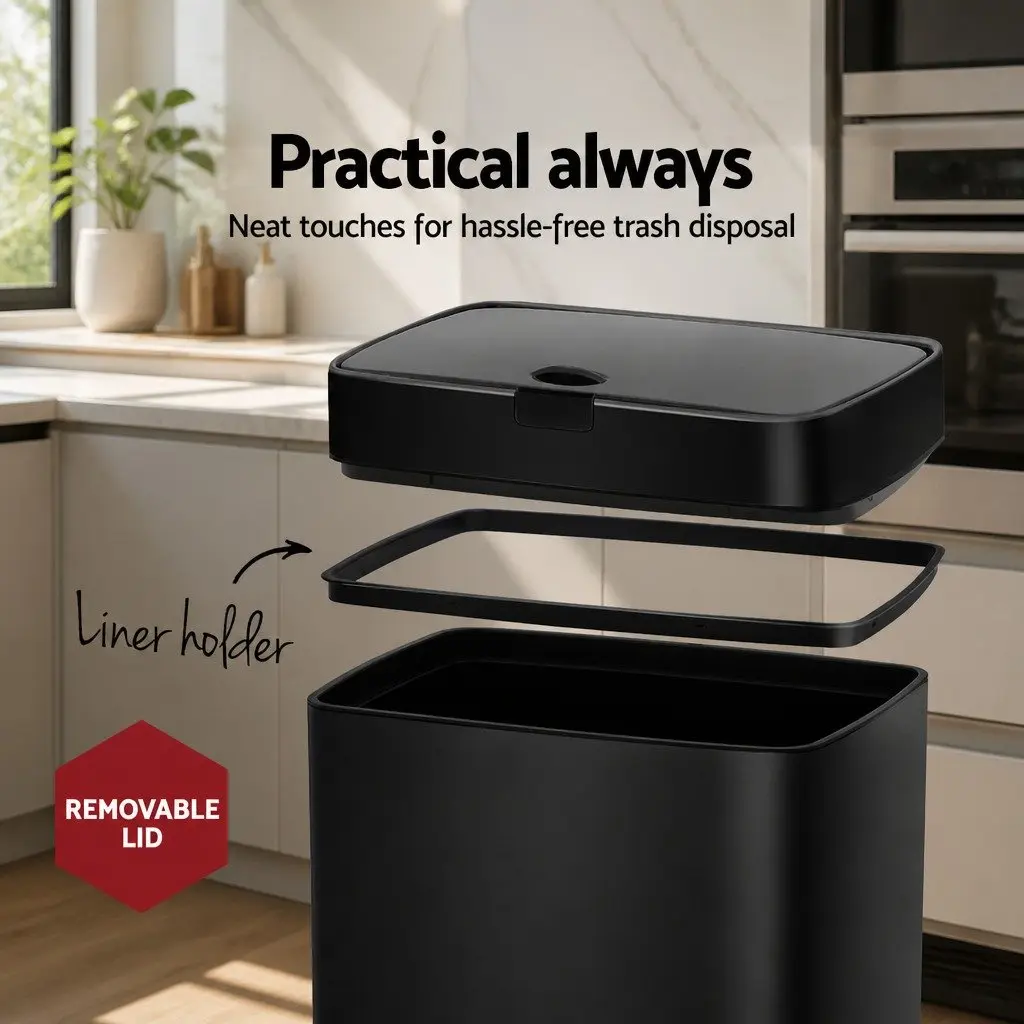 45L Hands-Free Motion Sensor Bin