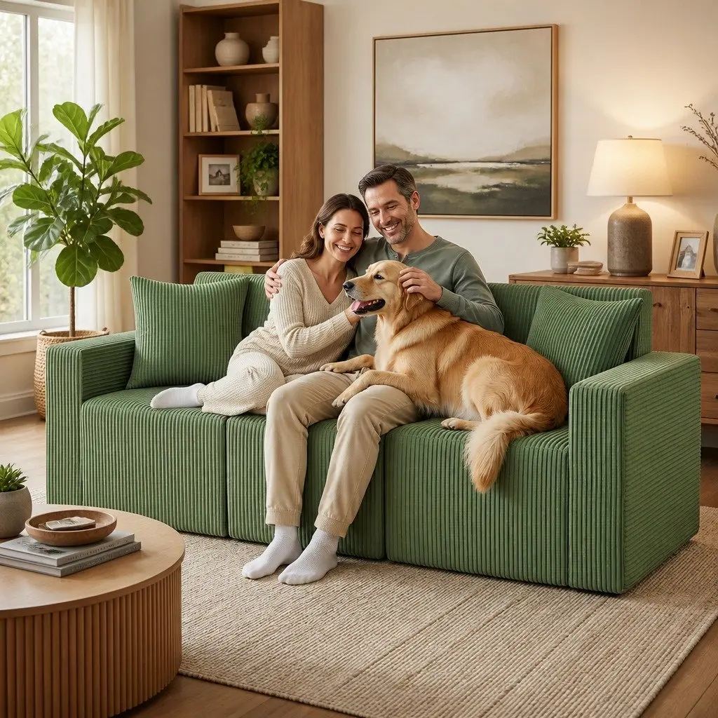 Green Sofa Bed