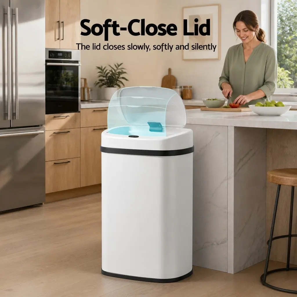 Automatic Rubbish Bin Motion Sensor 50L Hands-Free Kitchen Waste Disposal