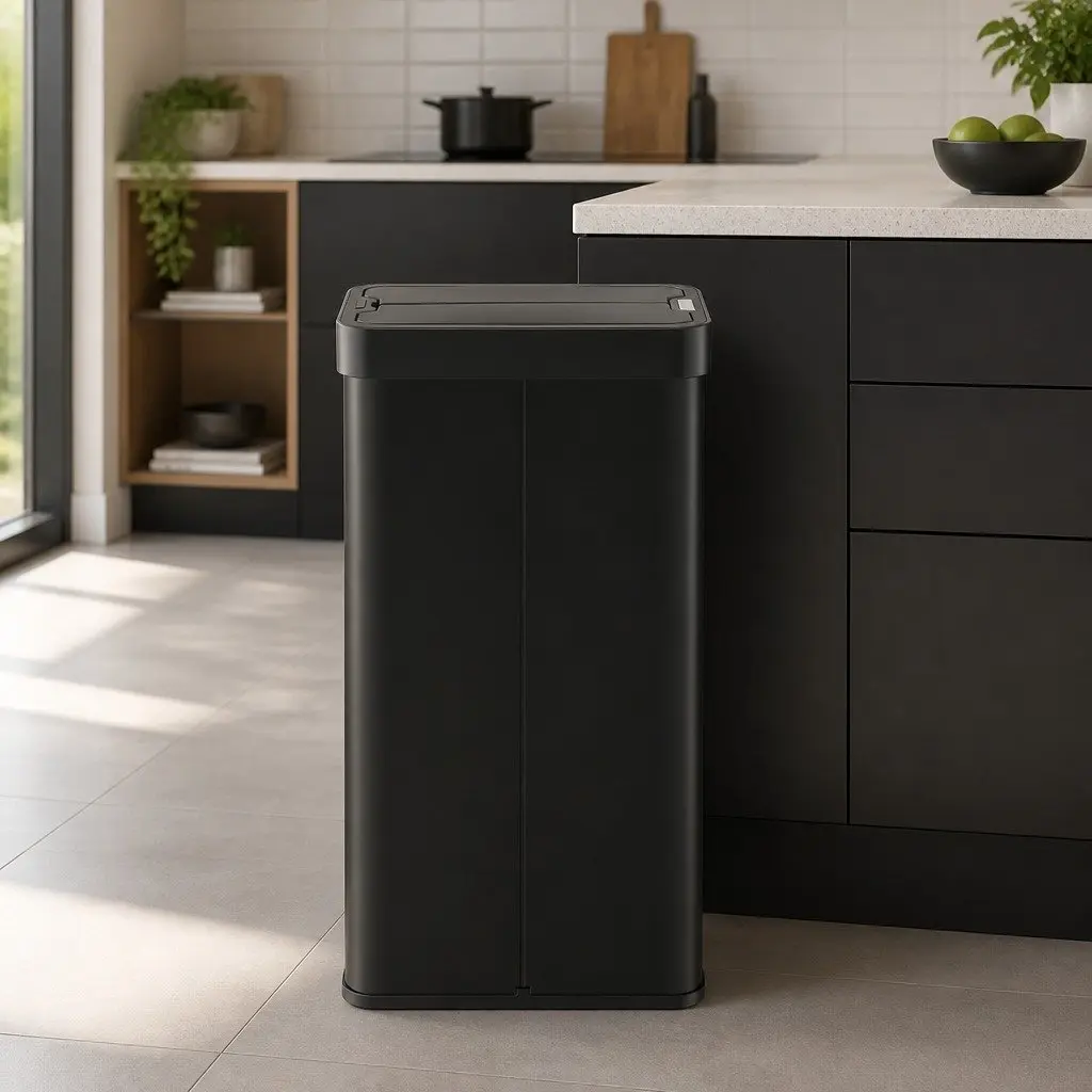 Automatic Sensor Rubbish Bin 70L Touchless Kitchen Waste Garbage Can Slim