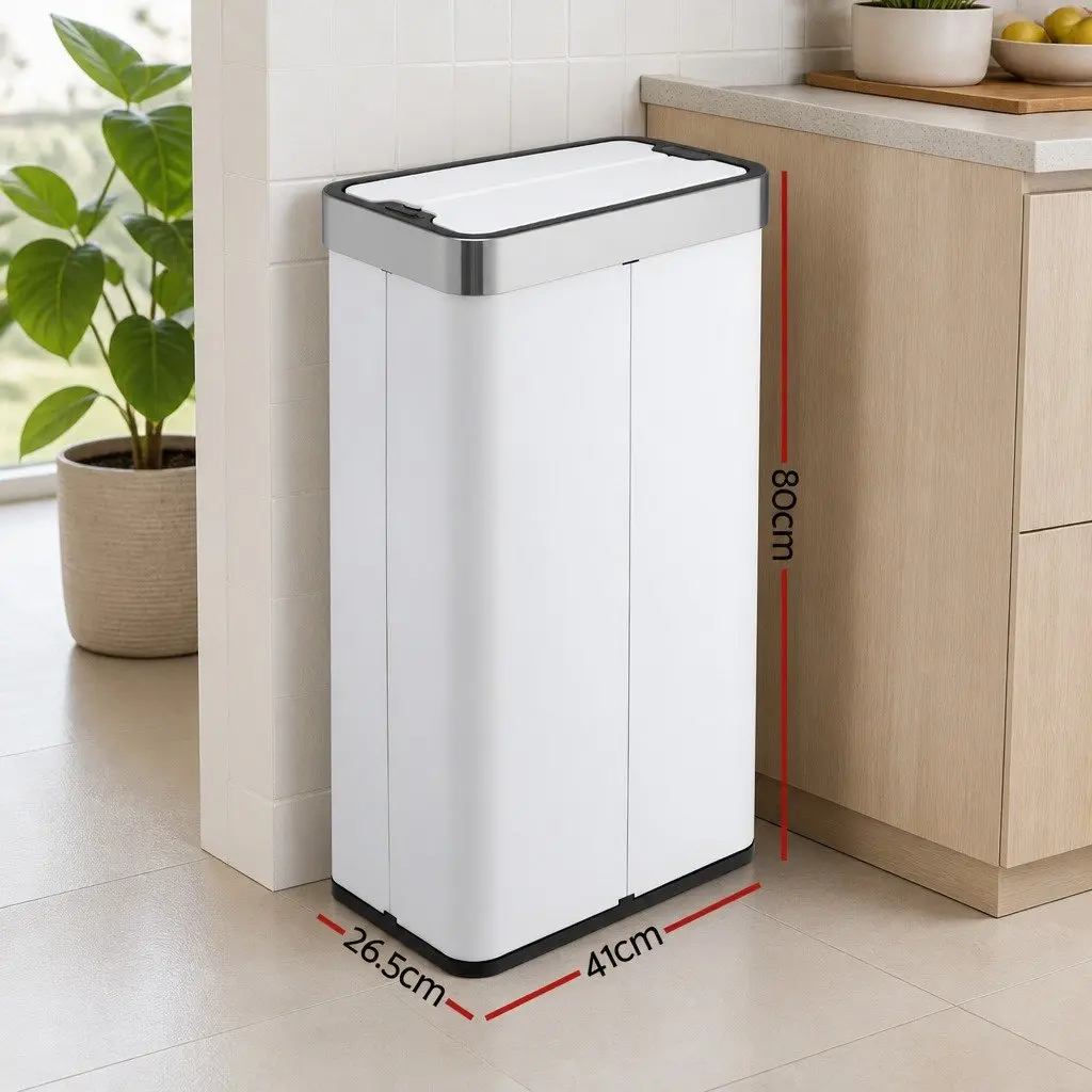 Automatic Sensor Rubbish Bin Hands-Free 70L Touchless Kitchen Waste Can