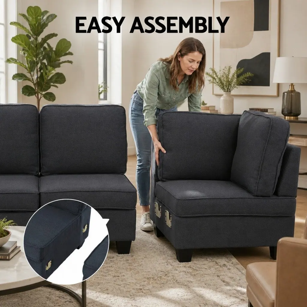Modular Sofa Chaise Configuration