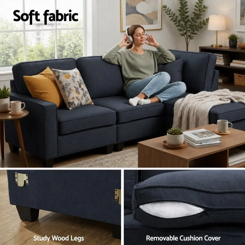 Modular Sofa Chaise Configuration