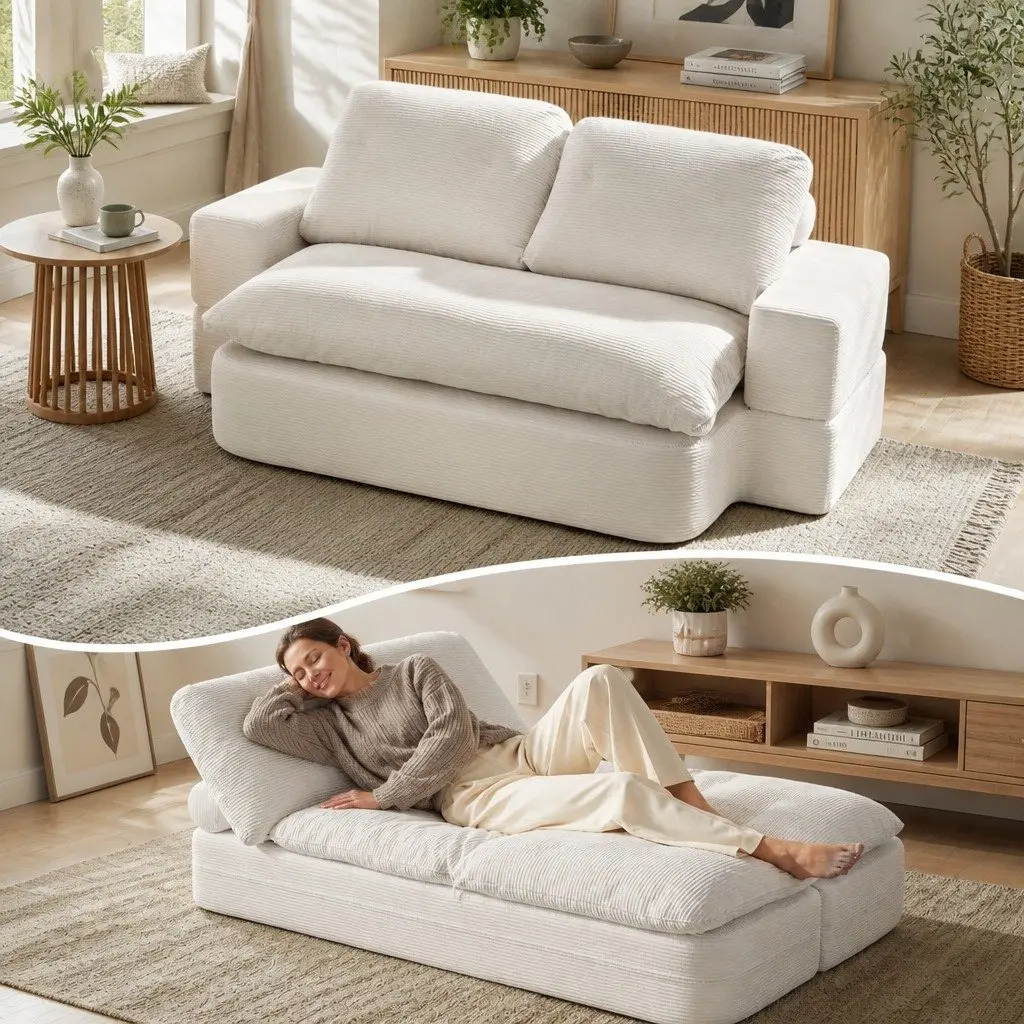 Convertible Folding Sofa Bed