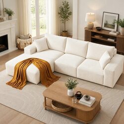 Get Cozy with This 3-Seater Modular Sofa Bed