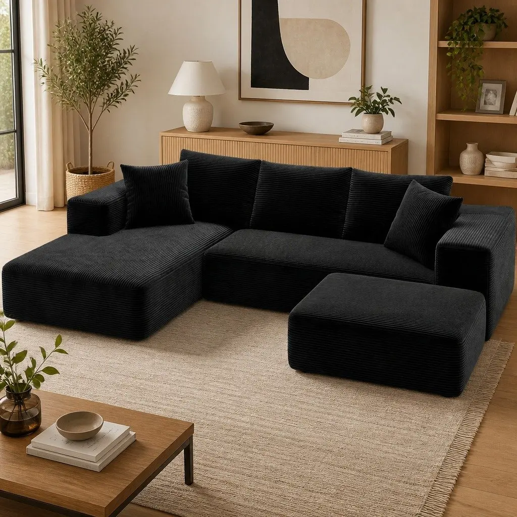 Modular Sofa Bed with Ottoman Sectional Lounge Couch Living Room Furniture