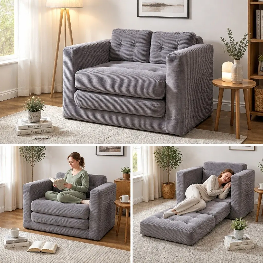 2 Seater Sofa Bed for Comfort and Convenience