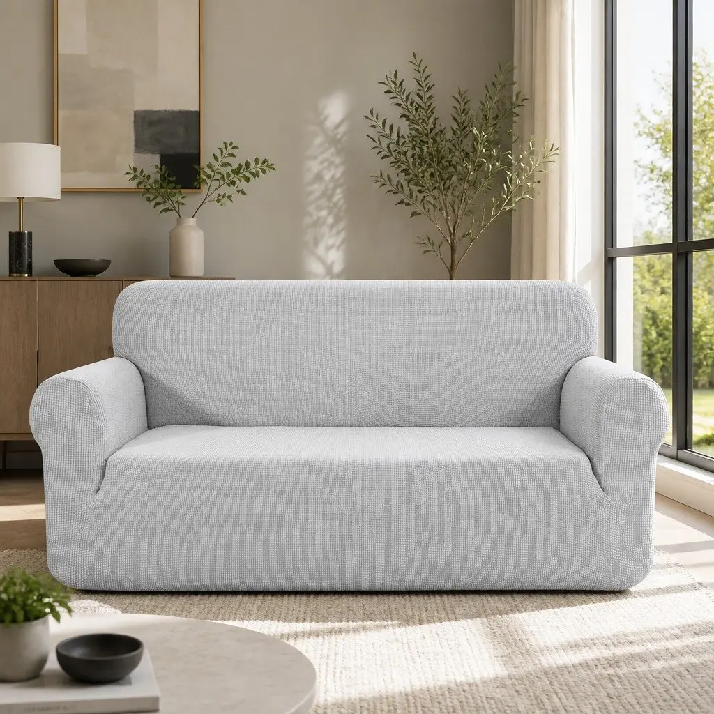 3 Seater Grey Sofa Cover