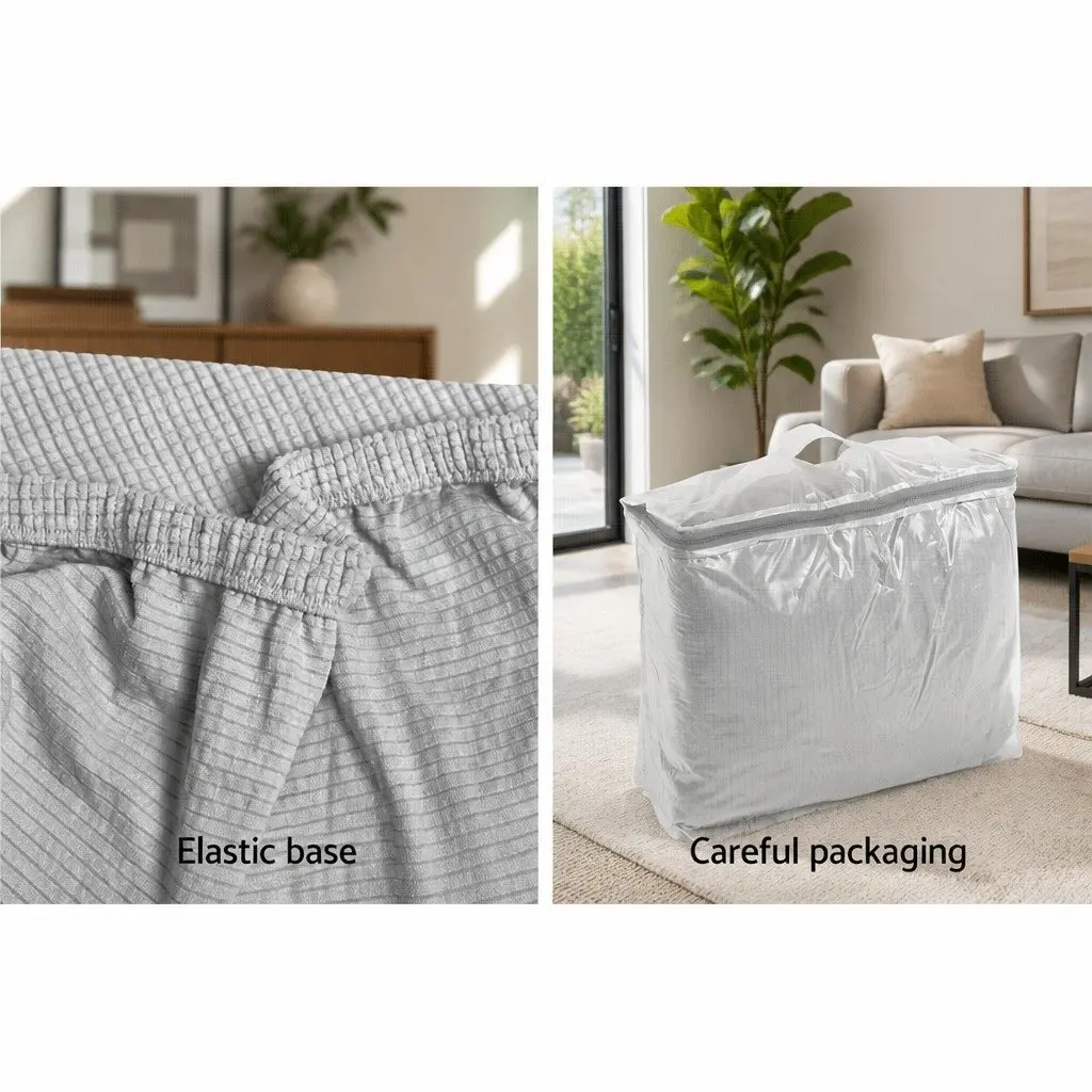 3 Seater Grey Sofa Cover