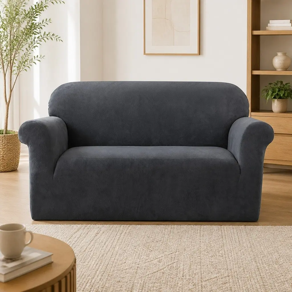 2 Seater Velvet Sofa Cover