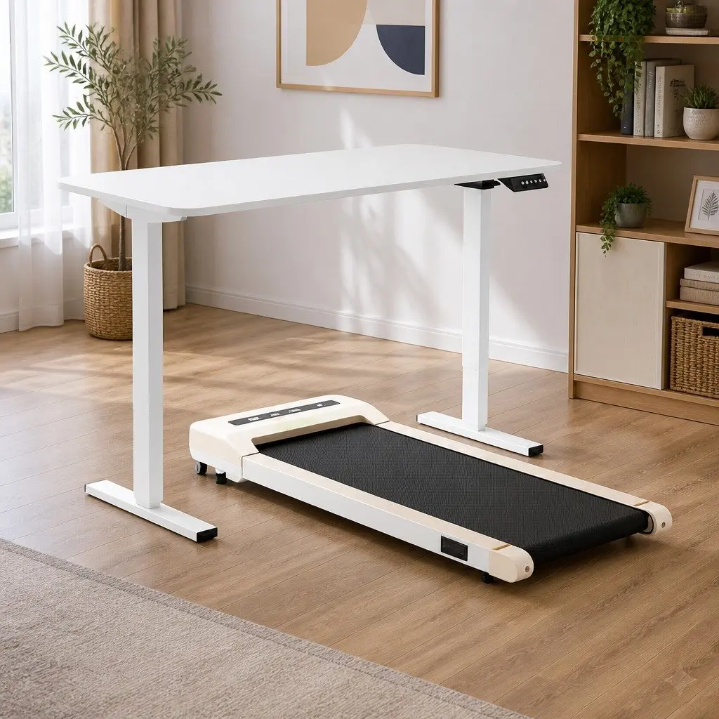 Electric Standing Desk Walking Pad Combo for Wellness