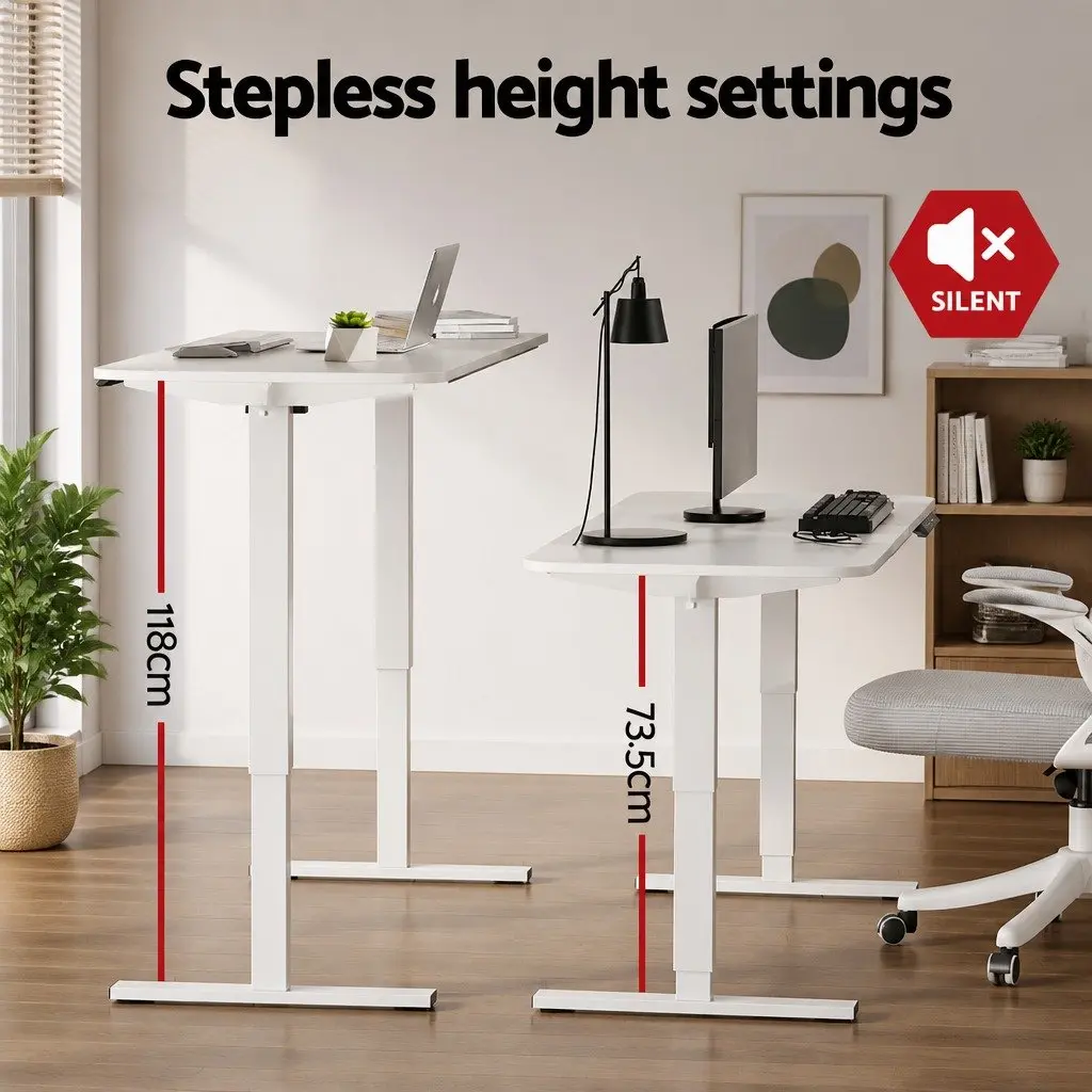 Electric Standing Desk Treadmill Combo Motorised Height Adjustable 140cm