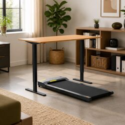 Your New Electric Standing Desk Treadmill Combo at Home