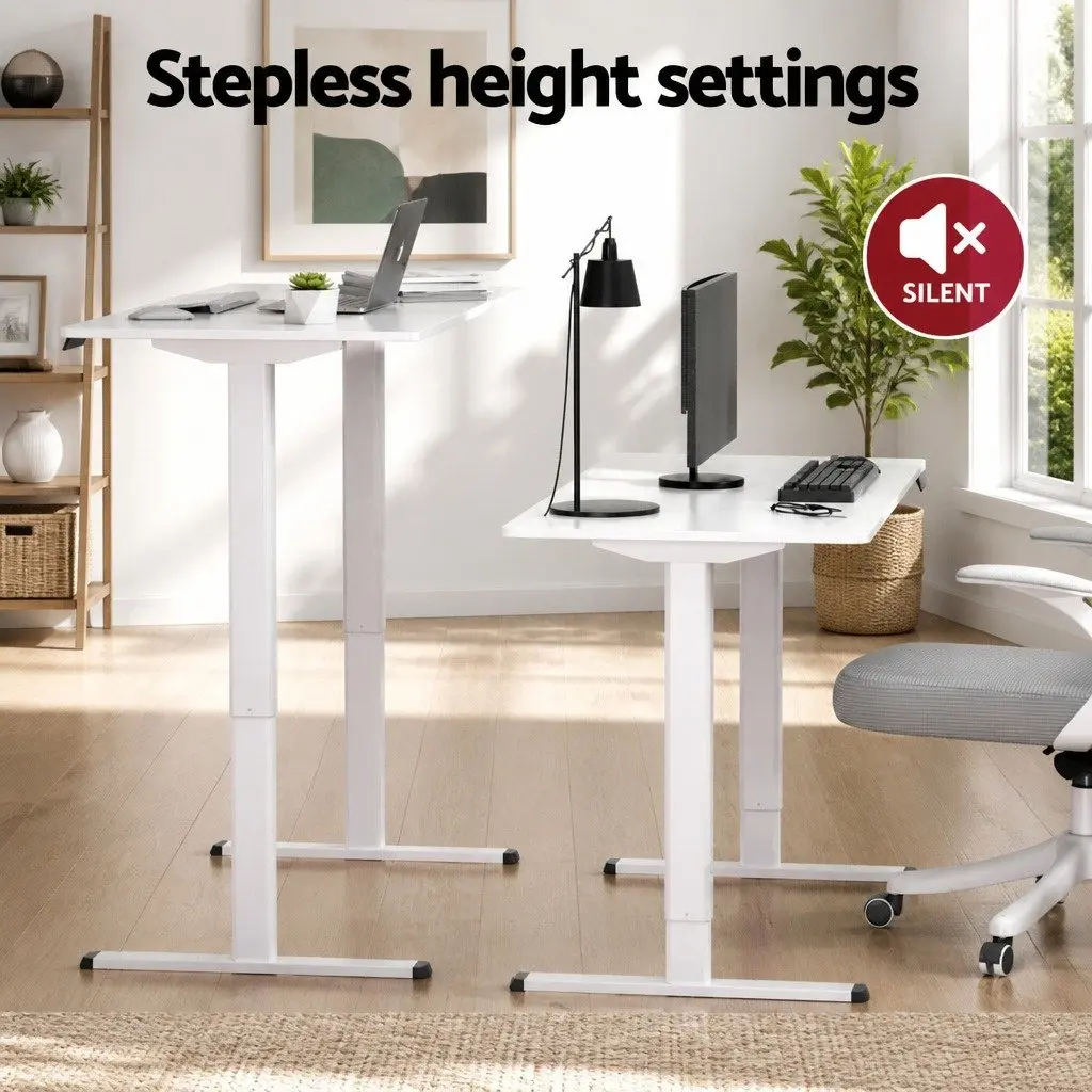 Electric Standing Desk with Treadmill Walking Pad Motorised Height 120cm