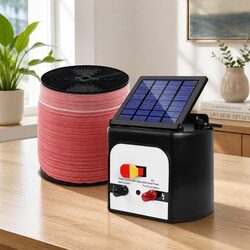 Your Solution: Solar Electric Fence Energiser for 8KM Coverage
