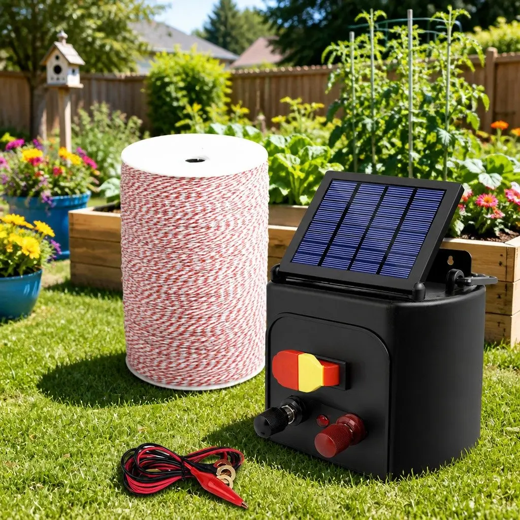 Solar Electric Fence Energiser