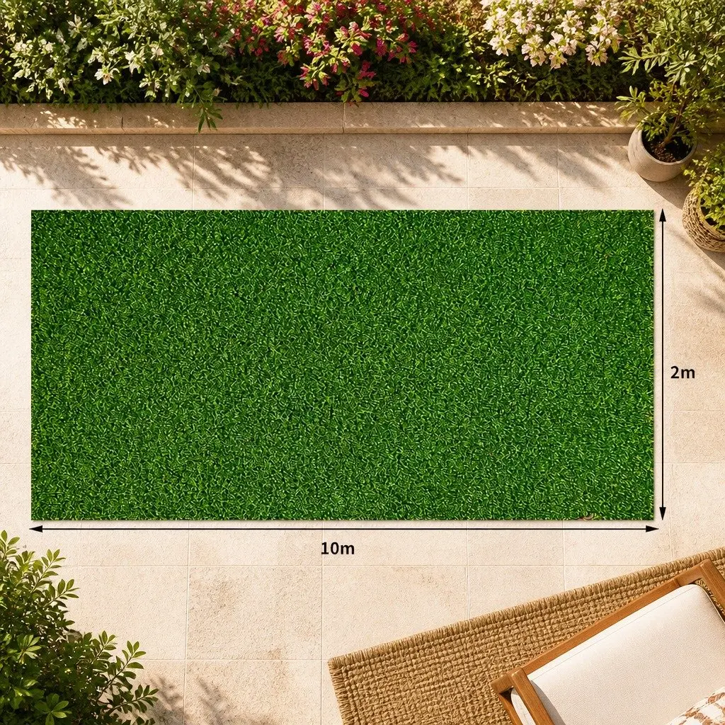 Artificial Grass Synthetic Turf Natural Appearance 40MM 2x10m