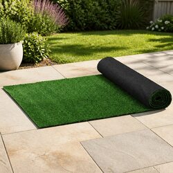 Friendly Olive Green Synthetic Turf for Your Garden