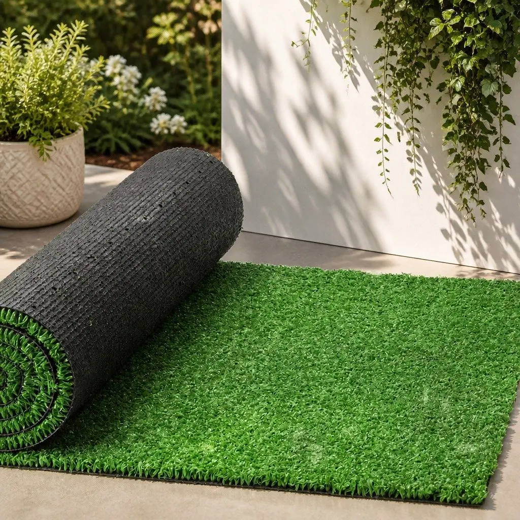 Artificial Grass Synthetic Turf Lawn Olive Green 1x20m 40SQM