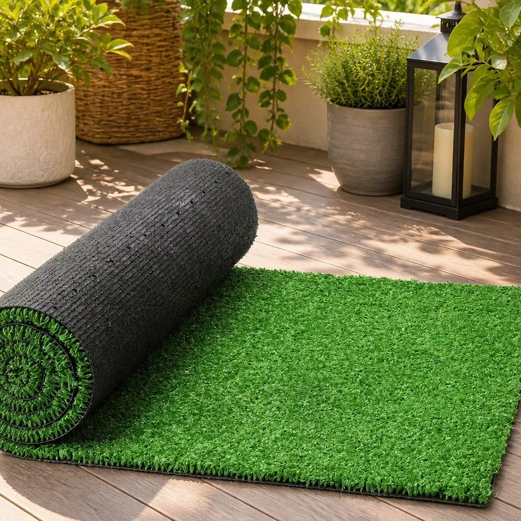Olive Green Synthetic Turf 60SQM