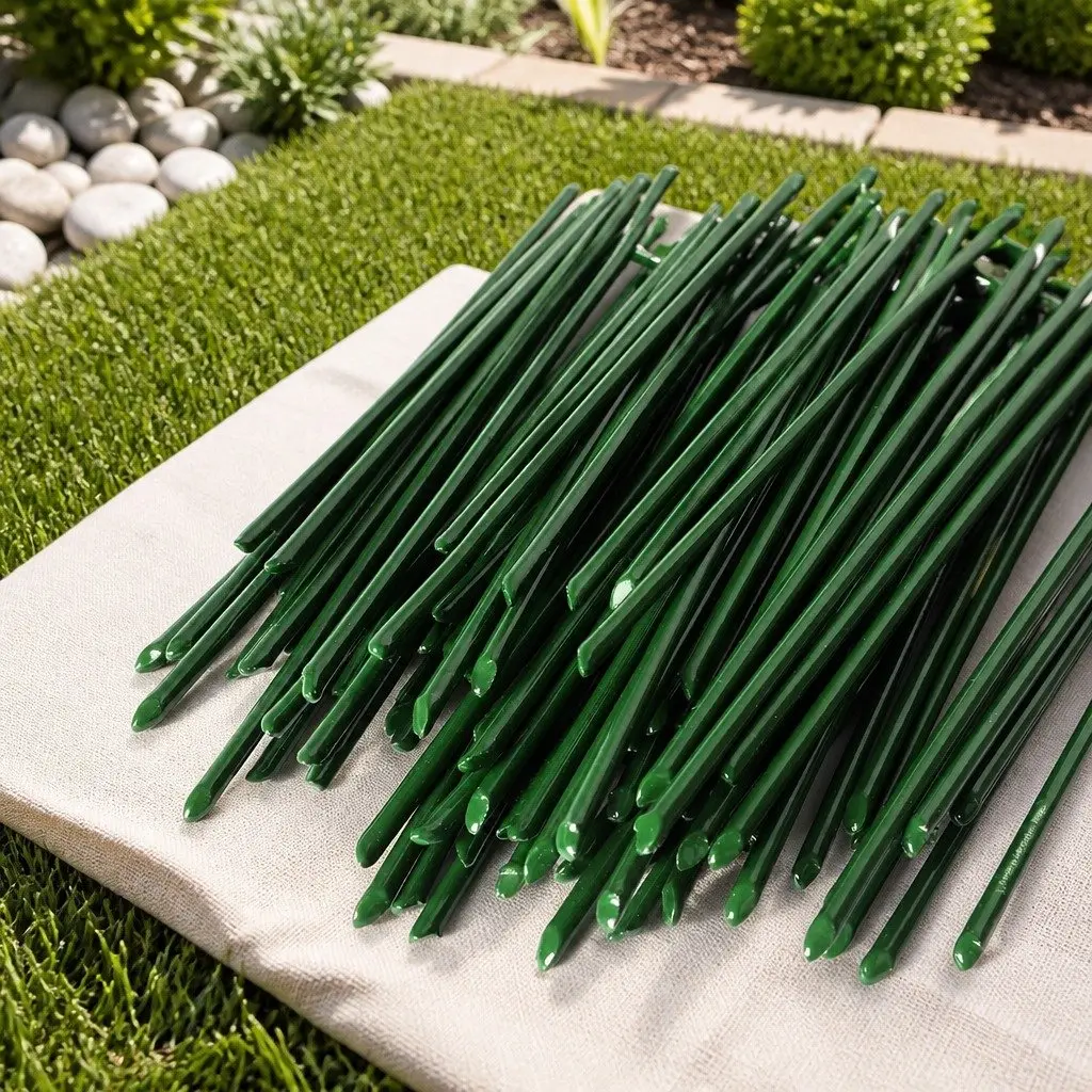 Synthetic Grass Pins U-Shape Steel Turf Anchors Garden Landscape Fasteners