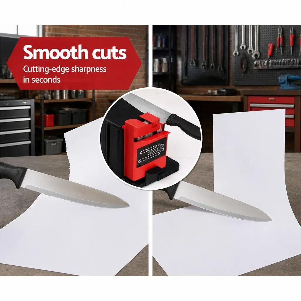 Multifunctional Tool Sharpener 65W Electric Grinder Adjustable Head Angle 20 to 40 Degrees 3 Sharpening Modules