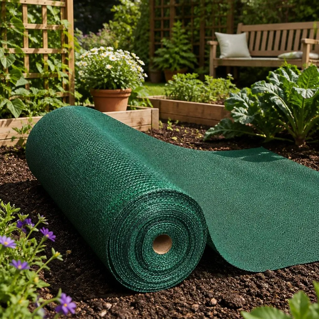 Shade Cloth 90% UV-Stabilised Knitted Fabric 1.83m x 30m Roll Green