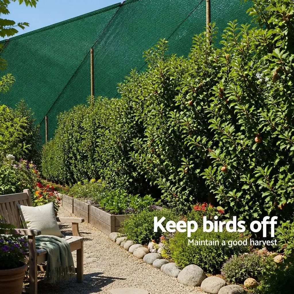 Shade Cloth 30% UV Block Heavy Duty Green 1.83m x 30m for Garden Greenhouse