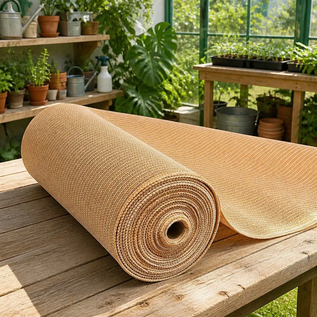 Shade Cloth 70% UV Block Beige 3.66m x 10m Roll