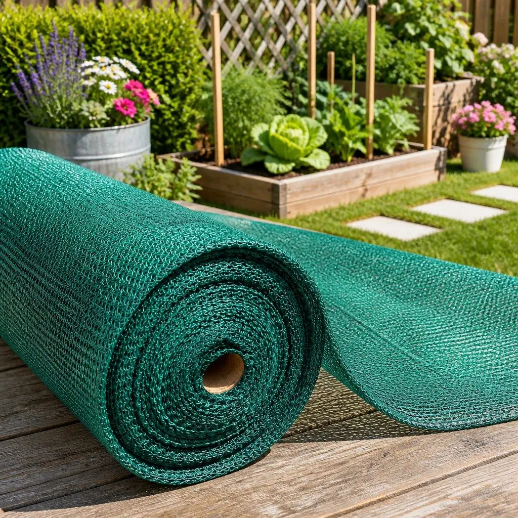 Shade Cloth 50% UV Block Green Heavy Duty 3.66m x 30m Roll for Garden Greenhouse