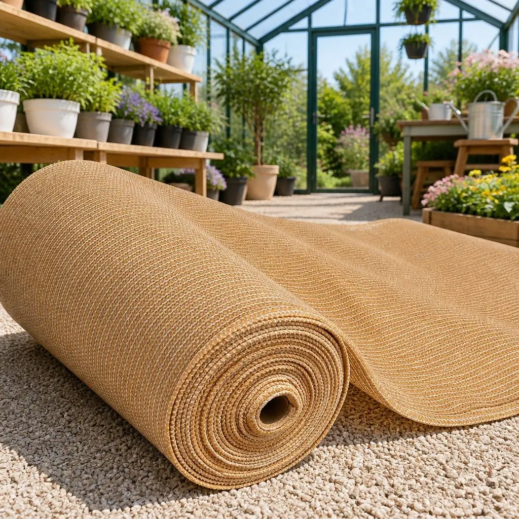 Shade Cloth 70% UV Block Heavy Duty 3.66m x 30m Beige Shadecloth