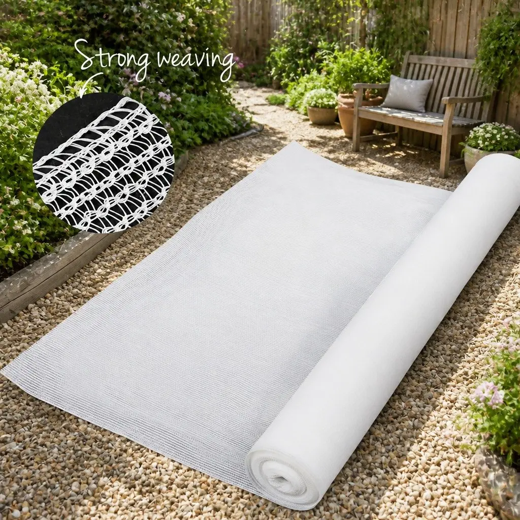 Shade Cloth 50% UV Block 1.83m x 50m White Garden Greenhouse Shadecloth Roll
