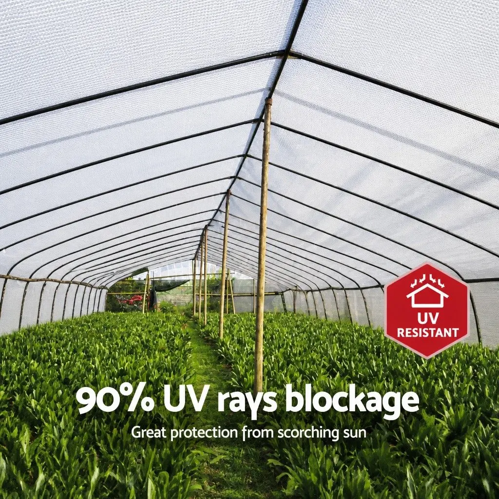 Shade Cloth 90% UV Block Heavy Duty 3.66m x 30m White