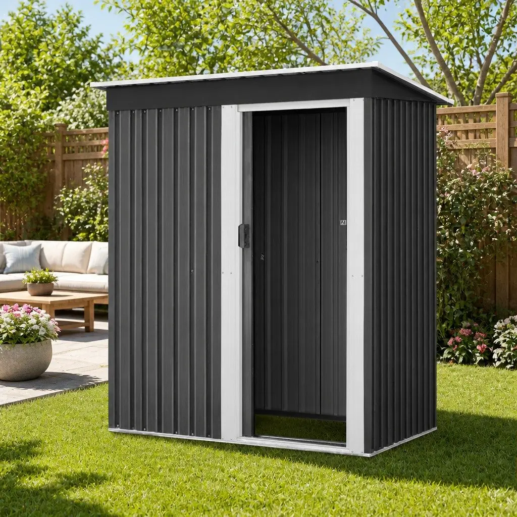 Garden Shed 1.62x0.86M with Sliding Access