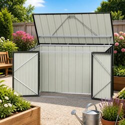 User-Friendly Garden Shed 2.22x0.91M for Your Tools