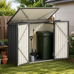 Friendly Bin Storage Shed for Your Garden Needs
