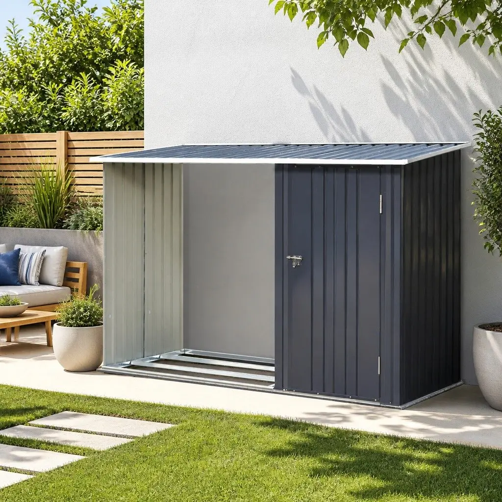 Garden Shed for Tool & Wood Storage Needs