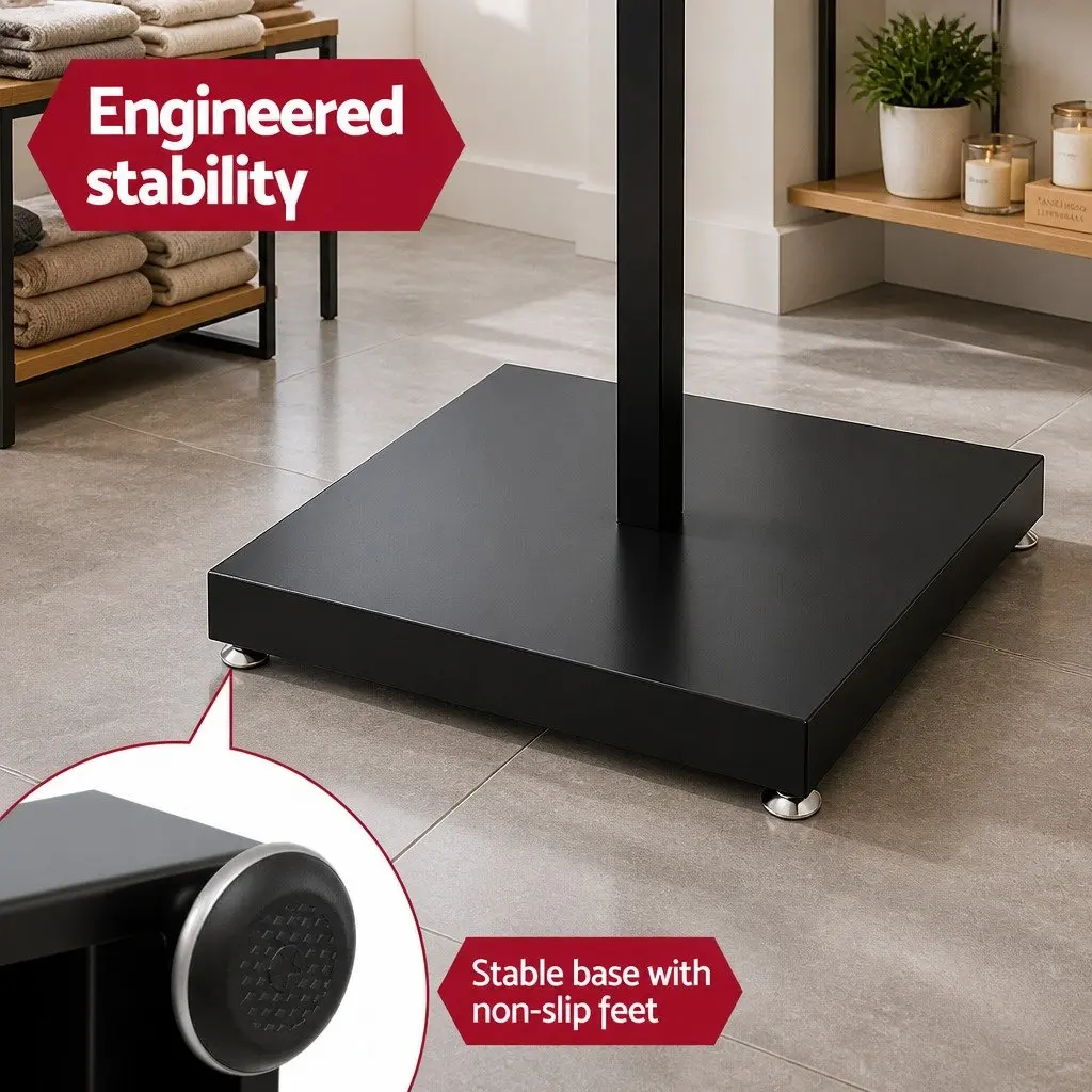 Pedestal Sign Holder Double Sided Display Stand 65cm x 90cm x 166cm