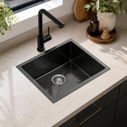 Your New Black Stainless Steel Kitchen Sink with Mixer Tap