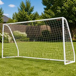 Friendly 12FT Soccer Goal for Backyard Fun