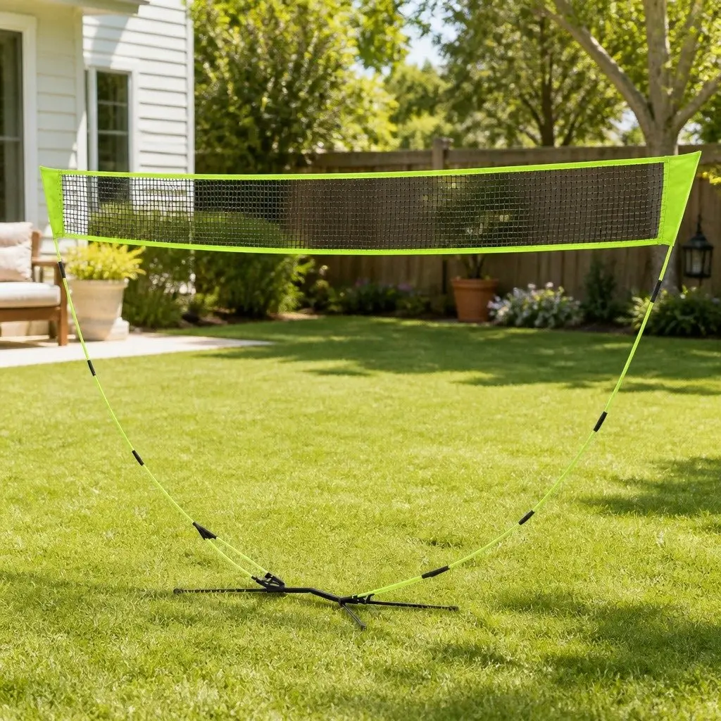Portable Sports Net Quick Setup 3M Suitable for Badminton Tennis Volleyball Indoor Outdoor