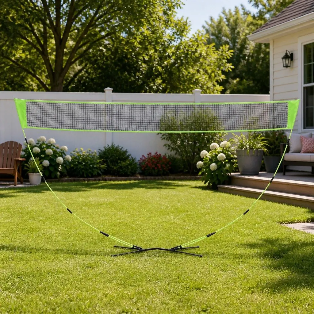 Portable Sports Net Quick Setup 3M Suitable for Badminton Tennis Volleyball Indoor Outdoor