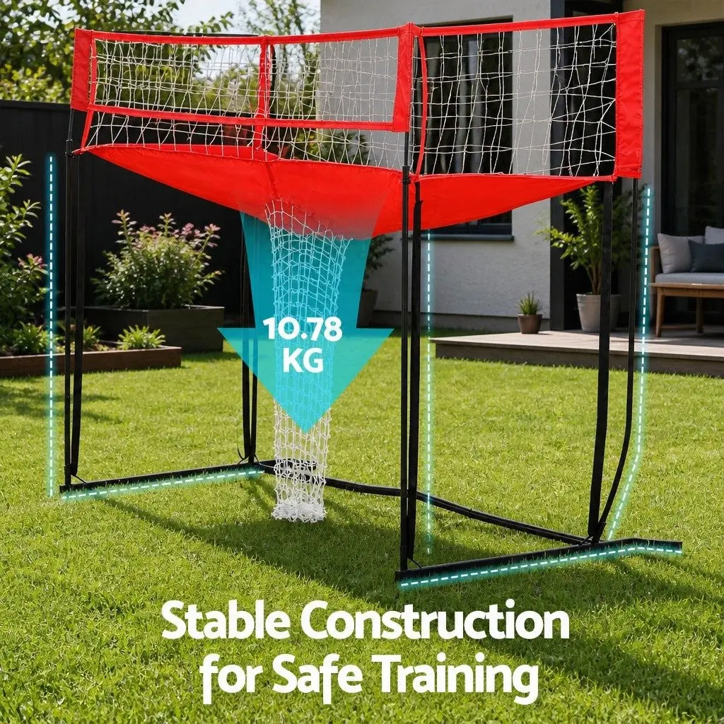 Volleyball Net Adjustable Height Portable for Beach Backyard Training