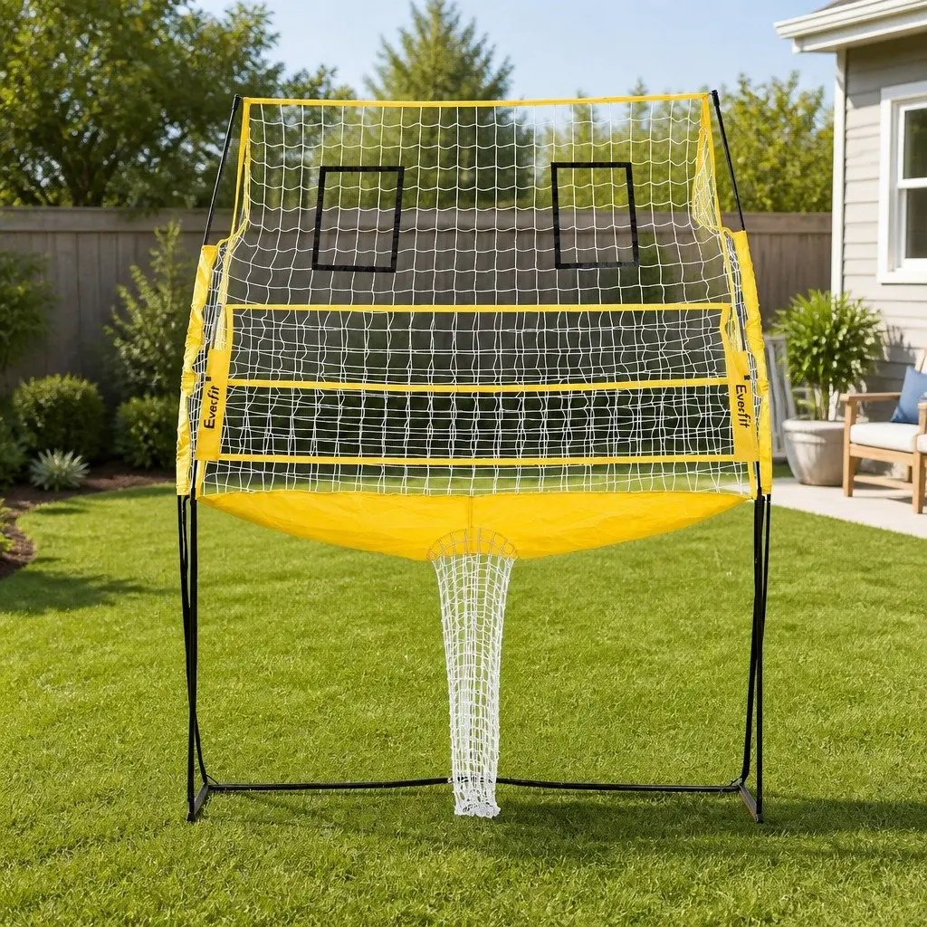 Volleyball Net Free-standing Adjustable Height Portable 8ft Beach Backyard