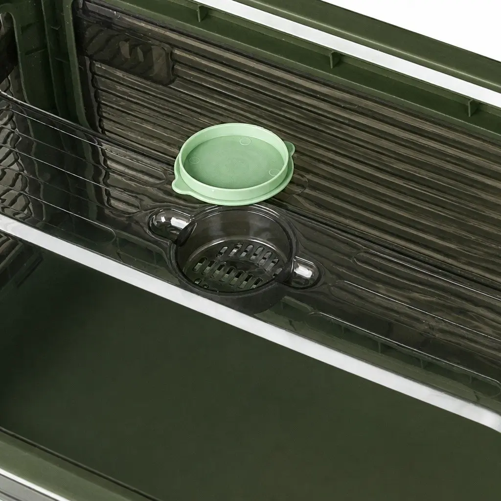 Stackable Storage Box Plastic Container with Lid Large Capacity Transparent 28L 55L 124L