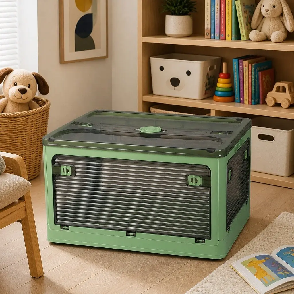 55L Storage Box in Green