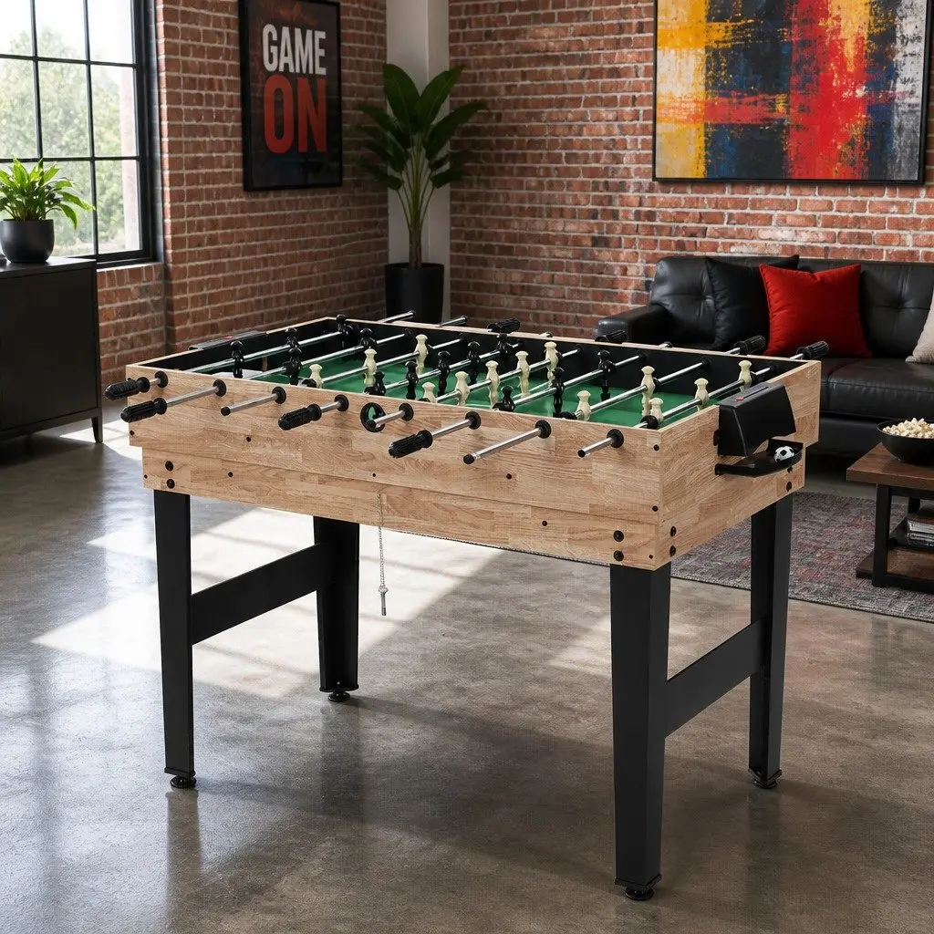 10-in-1 Multi Game Table Foosball Soccer Pool Tennis Air Hockey Board Games