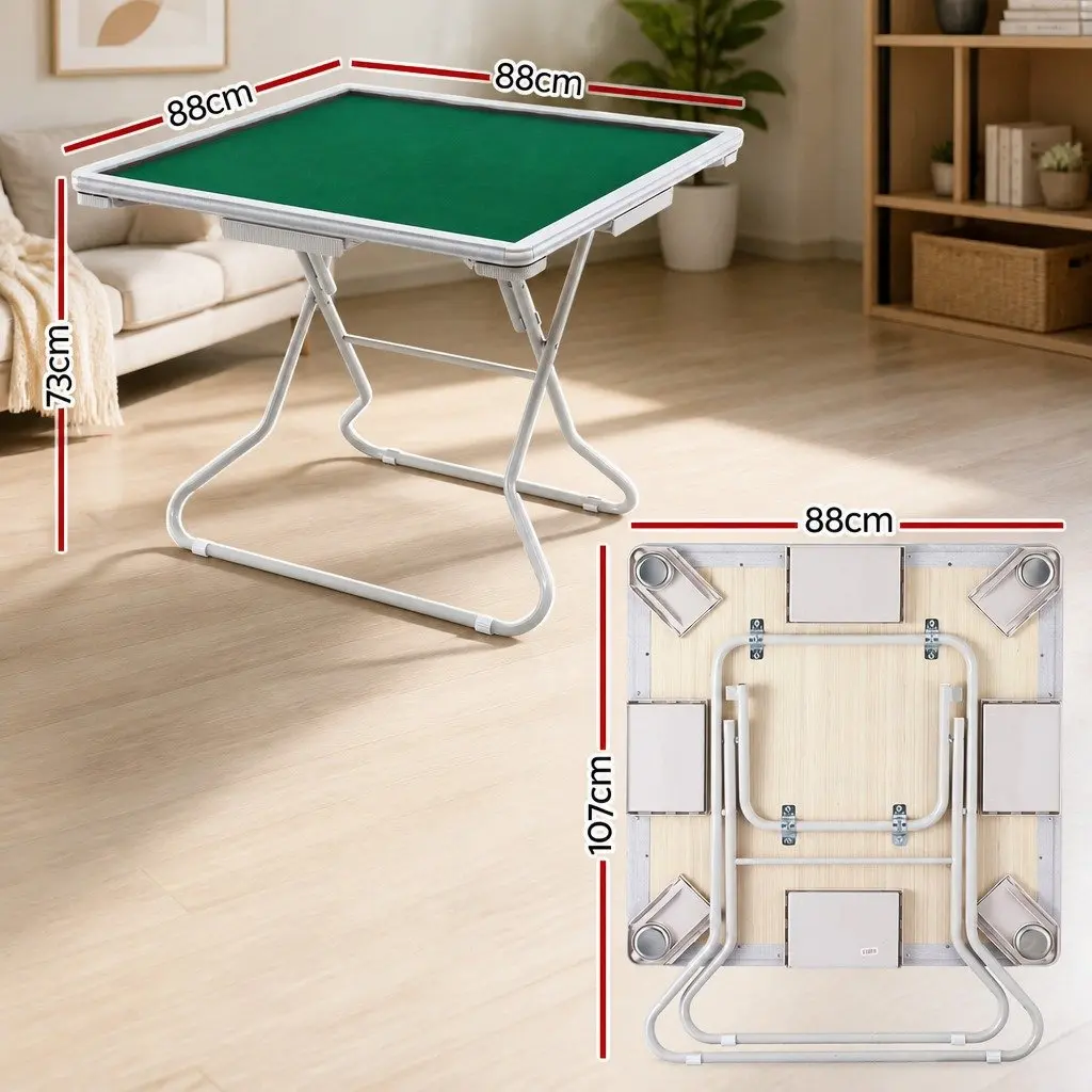 Folding Mahjong Table for Fun Times
