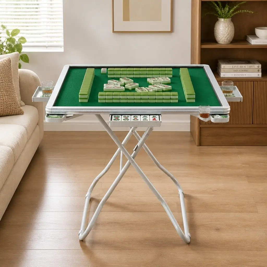 Folding Mahjong Table for Fun Times